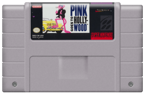 Pink Panther media 4 for Super Famicom